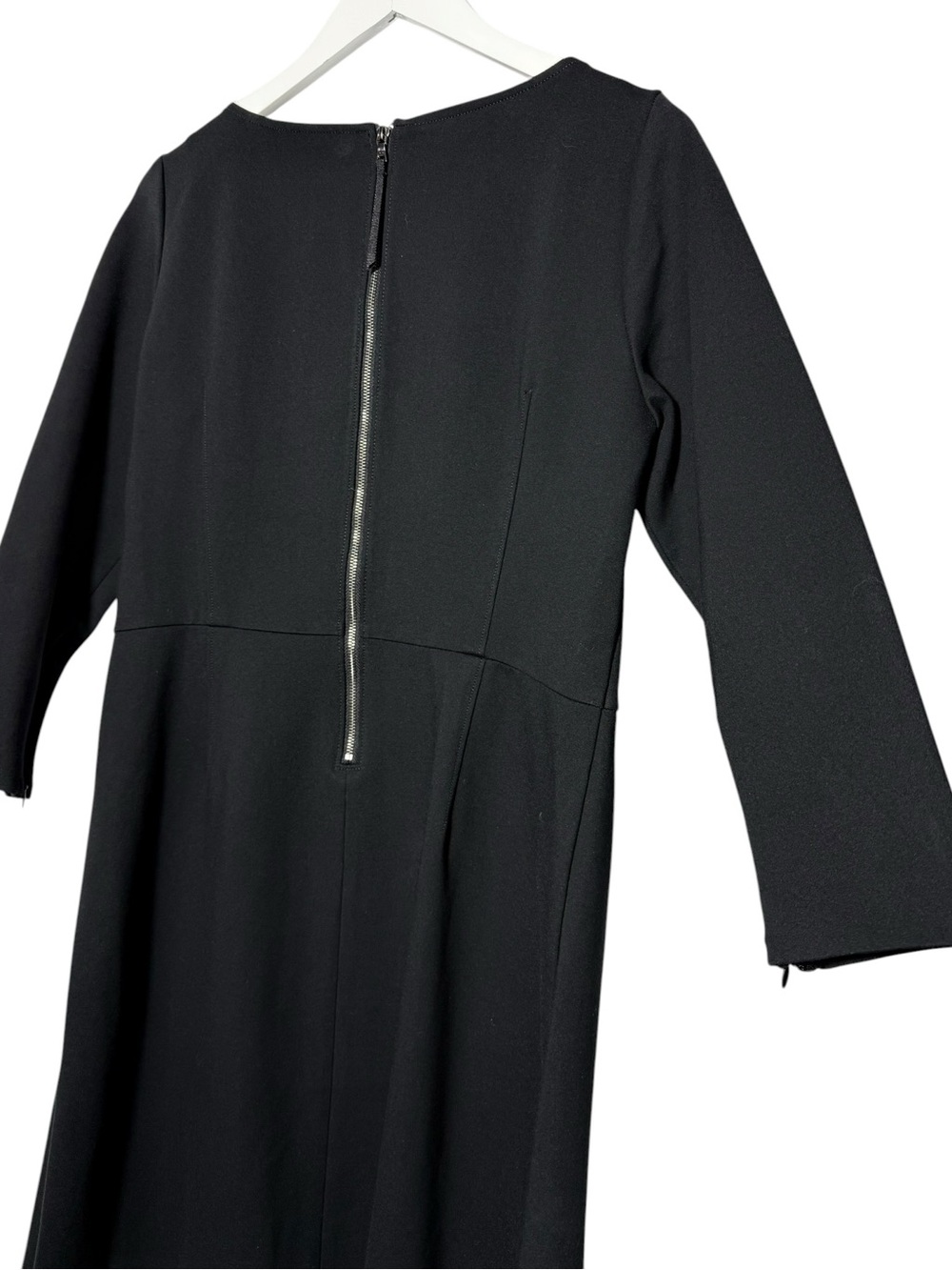 Spanx The Perfect Ponte A-Line Dress in Black Size Large - Picture 8 of 11